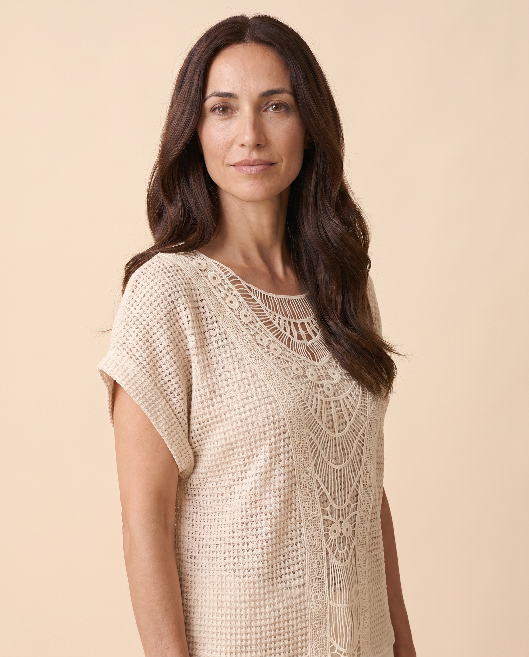 Paula - Top de encaje - Valeria Leal