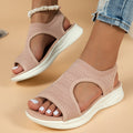 VERA | SANDALIAS PLANAS TRANSPIRABLES CON PUNTERA ABIERTA PARA MUJER - VERANO