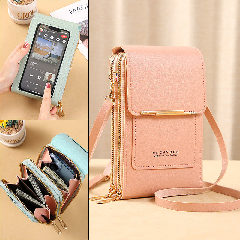 Aurelia | Bolso Bandolera Seguro Táctil Elegante