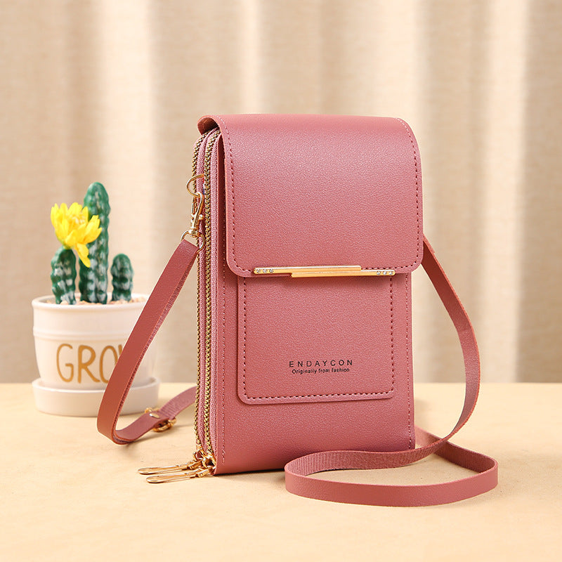 Aurelia | Bolso Bandolera Seguro Táctil Elegante