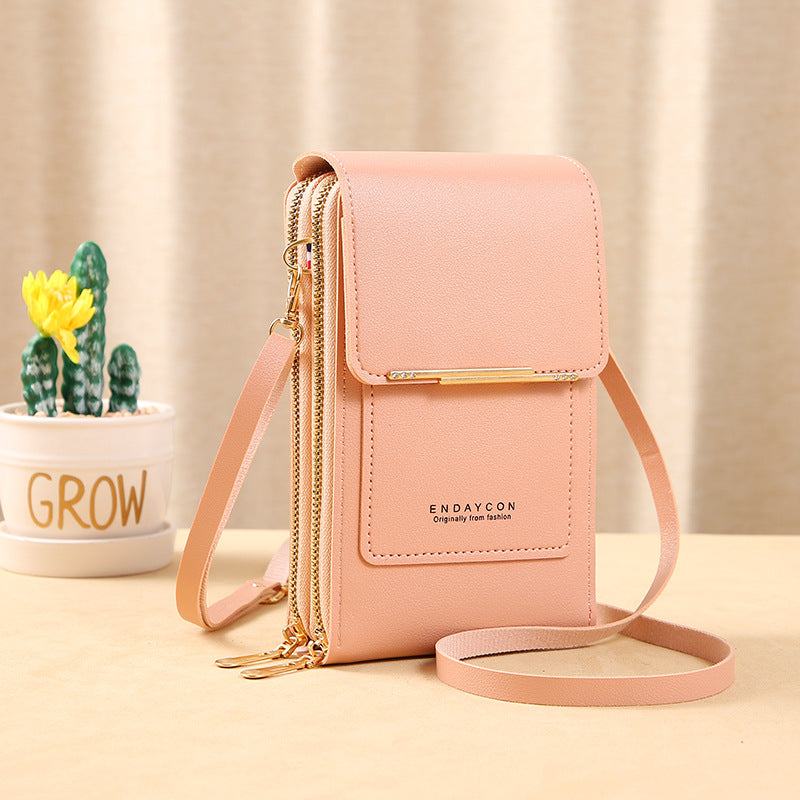 Aurelia | Bolso Bandolera Seguro Táctil Elegante