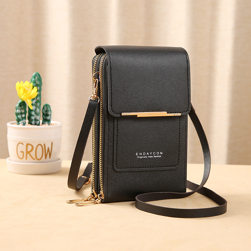 Aurelia | Bolso Bandolera Seguro Táctil Elegante