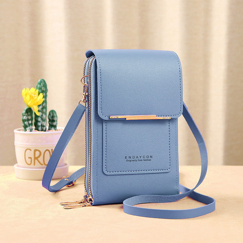 Aurelia | Bolso Bandolera Seguro Táctil Elegante