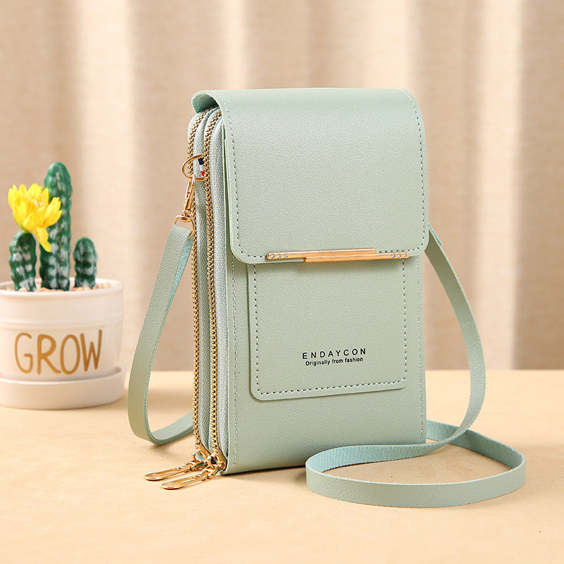 Aurelia | Bolso Bandolera Seguro Táctil Elegante
