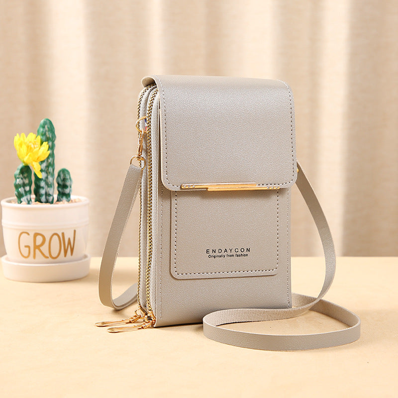 Aurelia | Bolso Bandolera Seguro Táctil Elegante