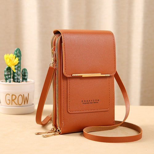 Aurelia | Bolso Bandolera Seguro Táctil Elegante