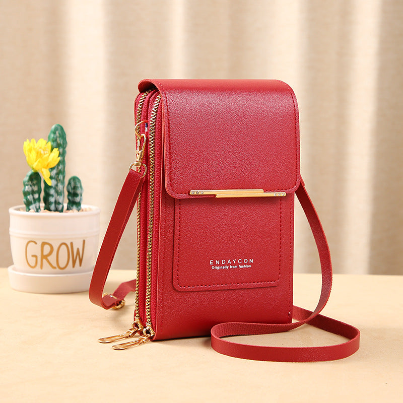 Aurelia | Bolso Bandolera Seguro Táctil Elegante